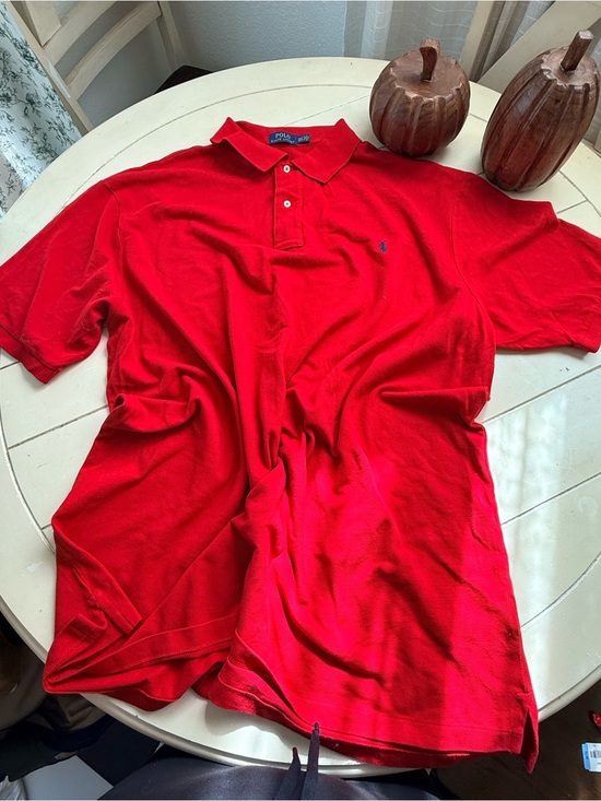 Polo Ralph Lauren Other - Polo by Ralph Lauren Red Short-Sleeve Cotton Polo Shirt
